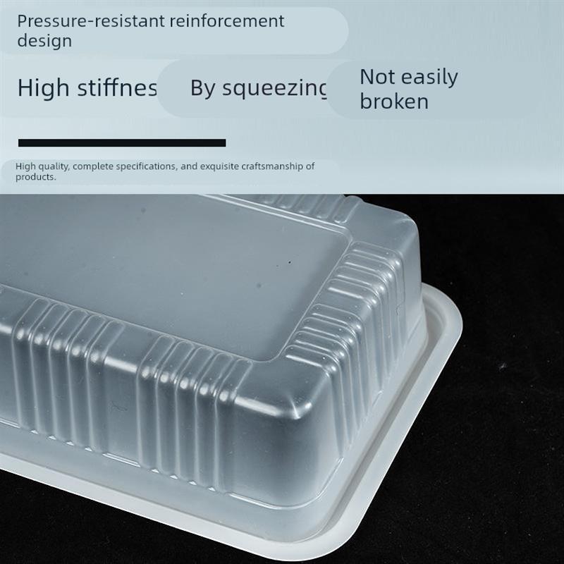 食品级PP保鲜盒200克-500克肉燕免浆虾仁冷冻密封套盒含盖包装盒