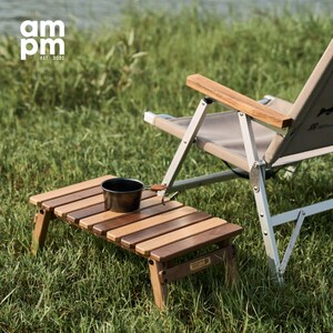 ampm全日营户外可折叠小桌子帐篷露营装备便携茶桌迷你小茶几开合