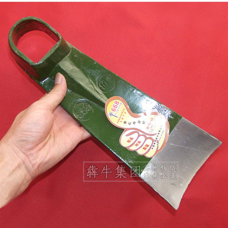 锰钢锻造锄 军工条锄 挖笋种菜 长锄头 农用园艺户外工具加厚钢锄