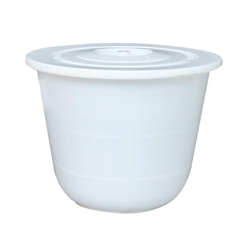 塑料水缸特大号加厚钢化圆形桶发酵泡菜储水用食品级洗车桶大白桶