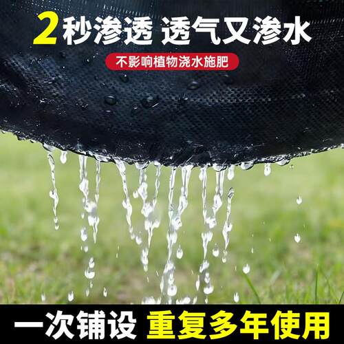 防草防草布农用除草布遮草盖草抑草透气透水保湿地布地钉量大优惠