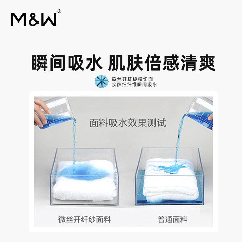 蜗品MW口水巾新生婴儿进口微丝开纤纱儿童小毛巾宝宝手帕洗脸方巾