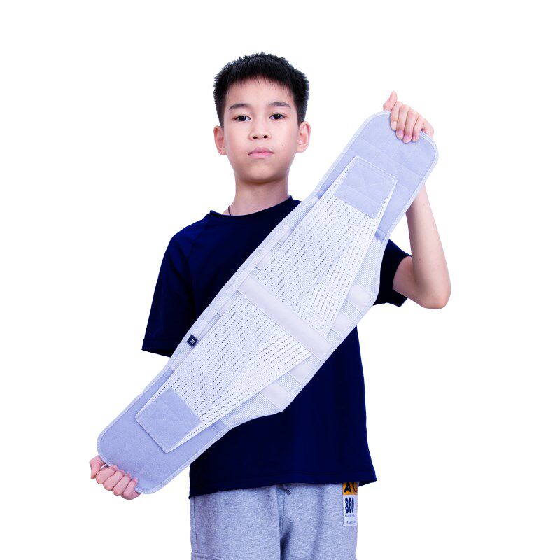 薄款儿童护腰带小孩学生骨折钢板术后固定腰椎损伤疼痛绑腰围腰托