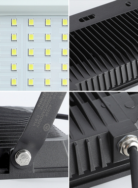 上海世纪亚明LED投光灯泛光灯ZY609FG10b30W50W100W150W200W正宗