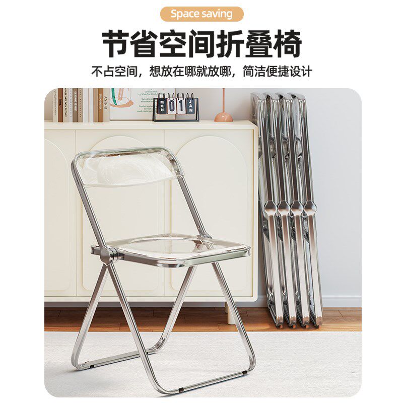 折叠椅宿舍学生寝室学习椅子家用餐椅简易可携式凳子靠背电脑办公