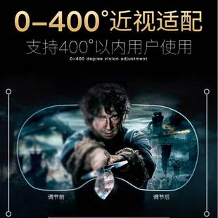 vr眼镜便携式手机专用品v r虚拟现实眼睛智能盒子rv游乐设备儿童
