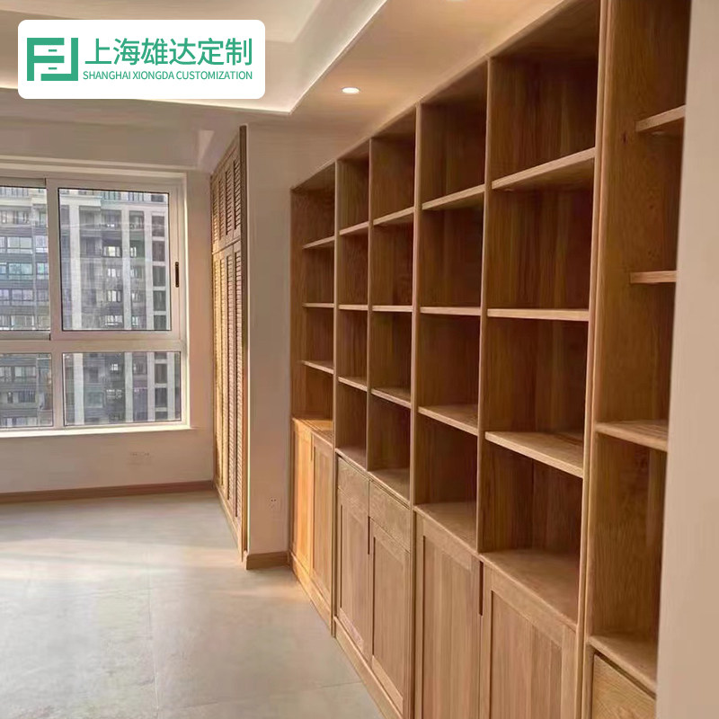 上海工厂全屋定制衣柜整体原实木家具衣帽间卧室厨房定做轻奢设计