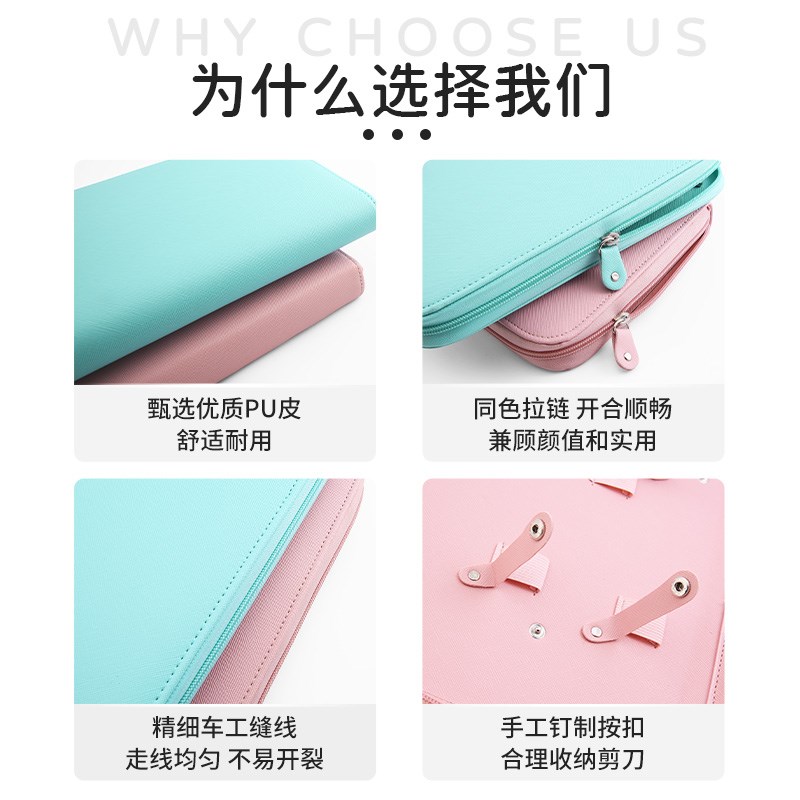 玄鸟宠物剪刀收纳包8支装剪刀包宠物美容师专用大容量装工具包图片