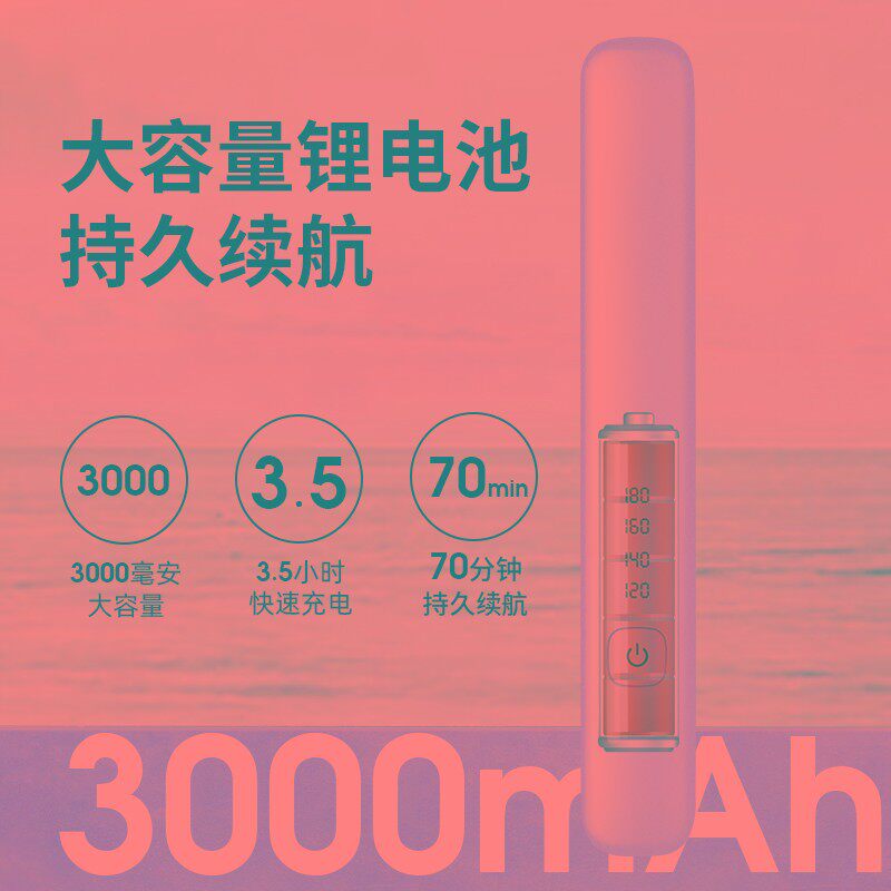 usb无线卷发棒迷你小型熨夹板直发卷发两用不伤发女刘海充电便携