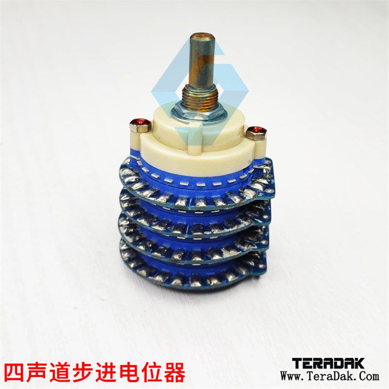 TeraDak高精度24位10K20K50K100K250K步进式音量胆机误差小电位器