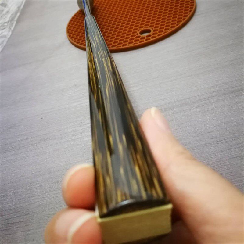 7寸95寸老料棕竹文玩折扇全芯棕竹扇骨苏工手工水滴头空白宣纸扇