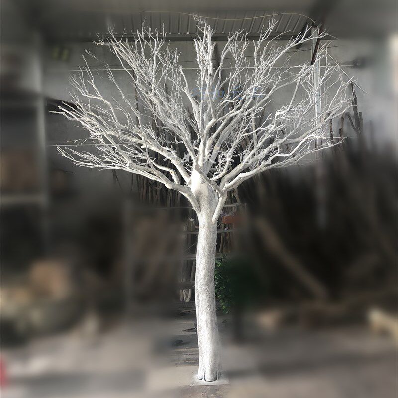 原木造型枯树去皮本色天然干树枝创意婚庆影楼道具橱窗摆件装饰树