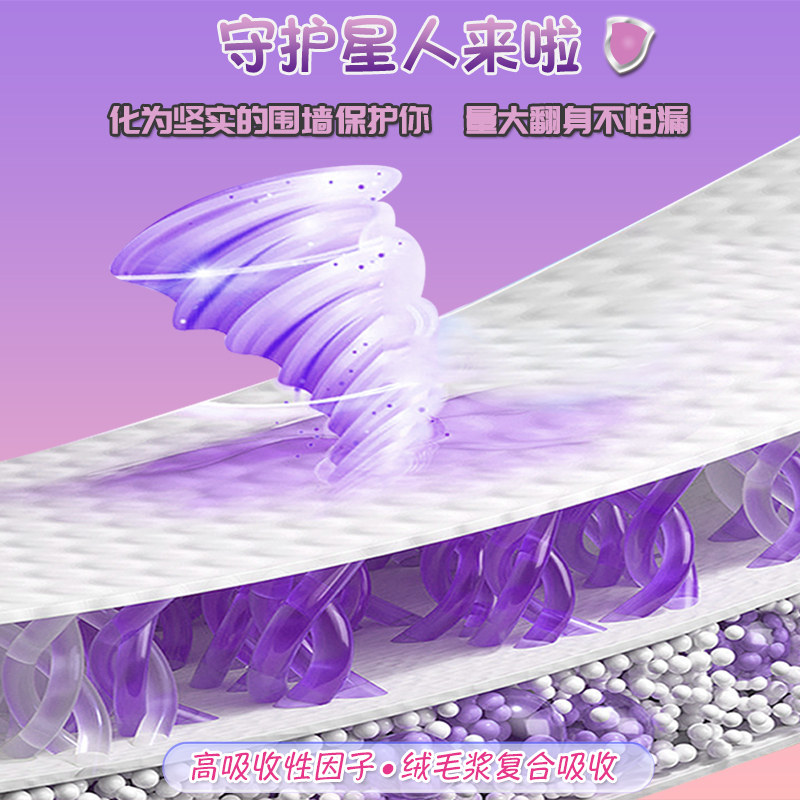 安睡裤女经期用防漏产妇专用安全裤卫生巾整箱安心裤xl大码200斤
