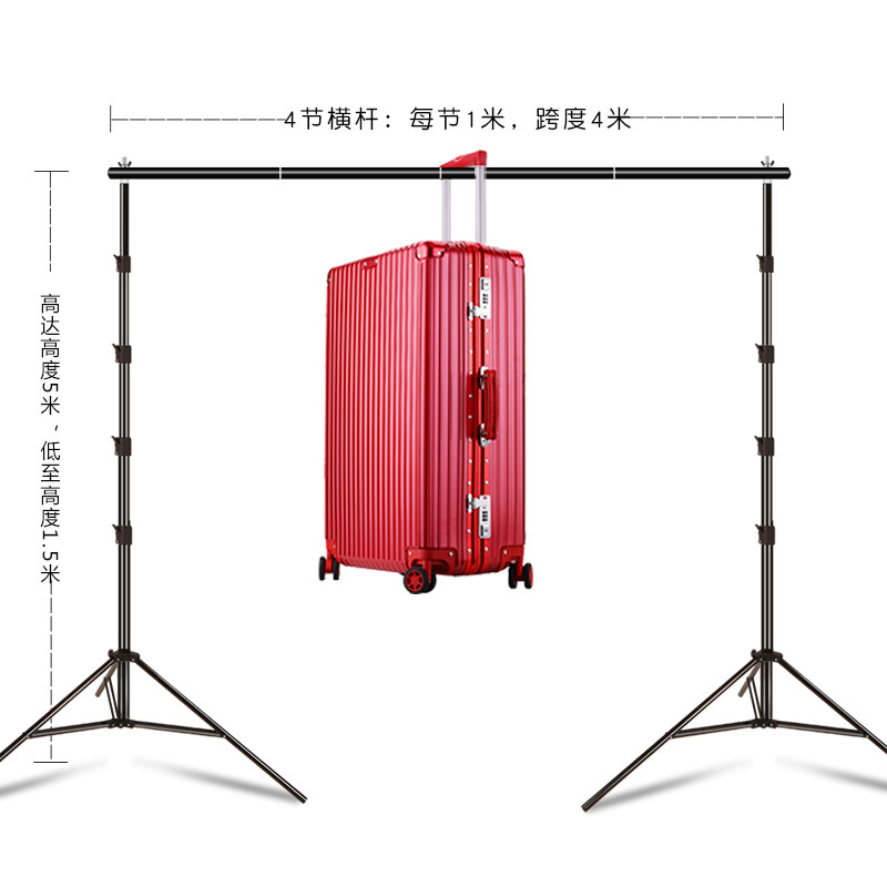星派4*5m加粗背景架摄影婚庆幕布背景布支架人像视频拍摄摄影器材
