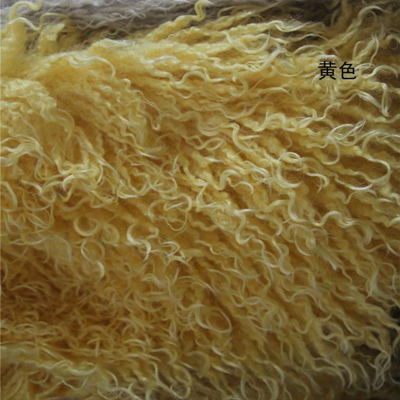 长毛绒6厘米滩羊毛仿皮草卷毛外套服装抱枕手工diy面料拍照背景布
