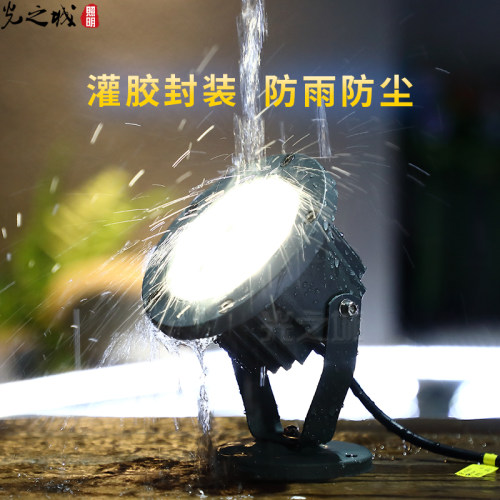 地灯户外防水室外地射灯园林景观灯地插灯庭院灯花园射灯LED插地