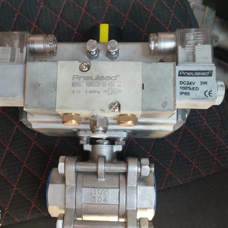 Pneulead气动阀门双控换向电磁阀VGN3220-02-5DZ