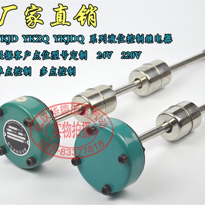 浮球液位继电器高低位开关YKJD24 YKJDQ24-Z14 220BH 100 350 400