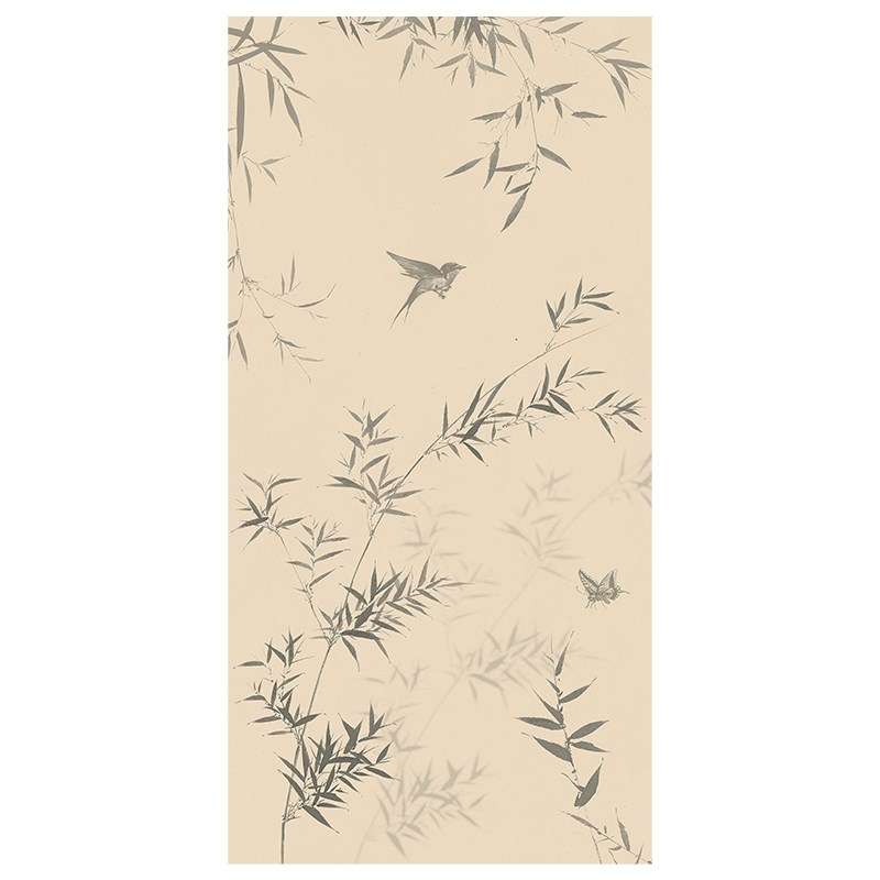 600X1200宋式美学瓷砖山水画荷花厨房卫生间花砖客厅电视背景墙砖