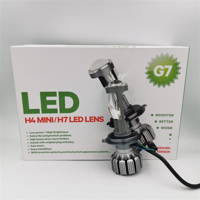 OWN H4H7LED大灯双光透镜超亮聚光强光汽车前灯泡鱼眼近光车灯G7