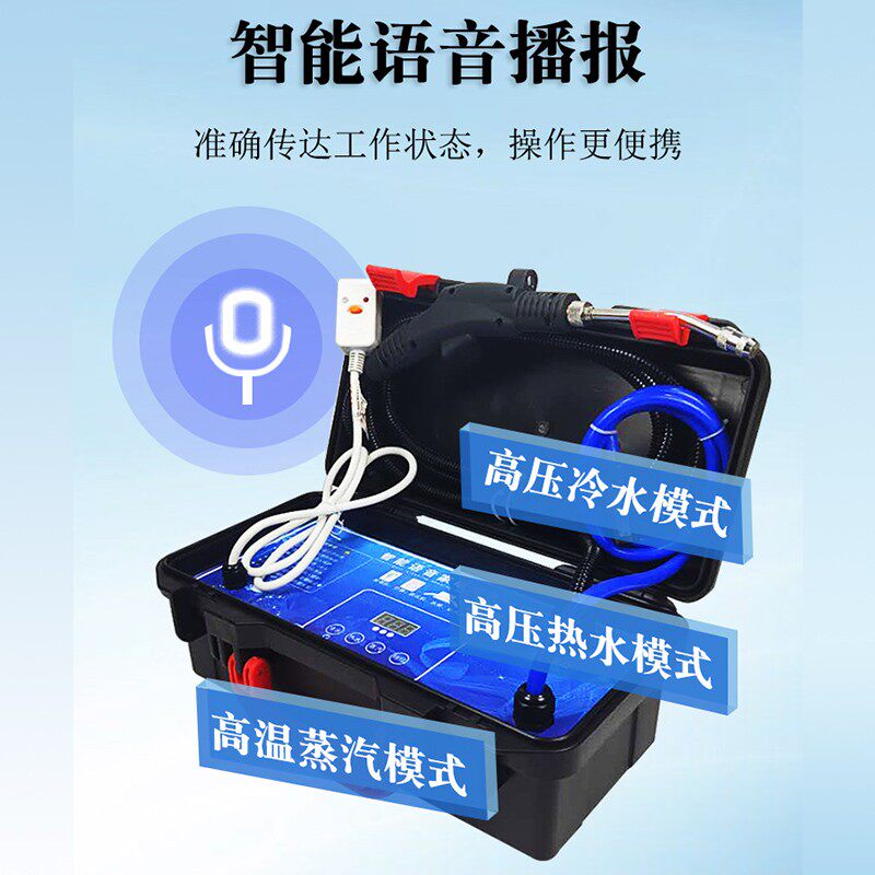 蒸汽清洁机高温厨房家用抽烟机清洗一体机多功能空调家电清洗机商