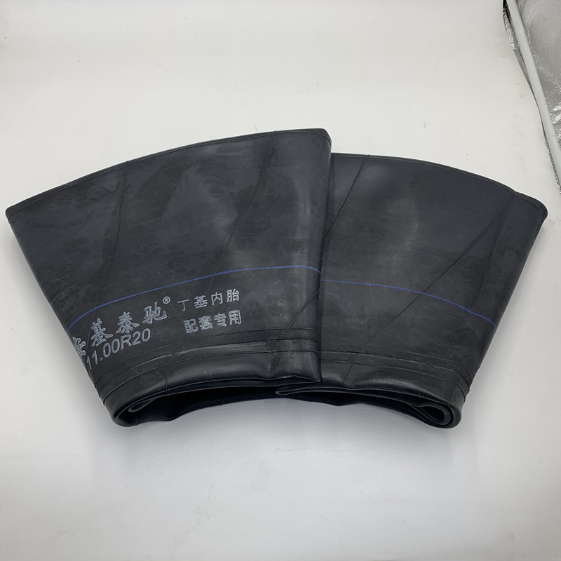 1100-20内胎丁基胶加厚大货车载重货车1100r20半挂车轮胎内胎加厚