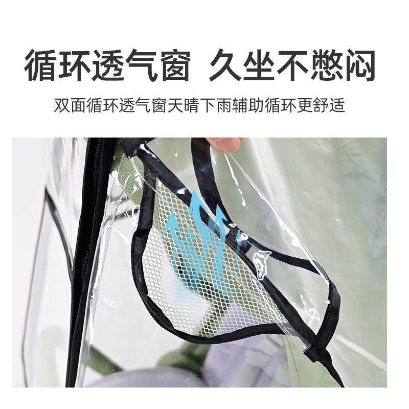 专用天瑞TIANRUI婴儿车Q7防风罩宝宝保暖推车雨罩冬挡风罩防飞沫图片