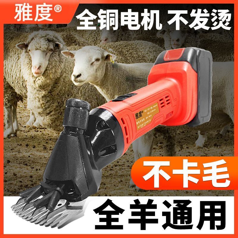 锂电充电动羊毛剪新款机剪羊毛专用羊毛电推子剃羊毛剪电推子绵羊