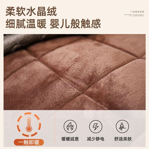 CIMO新款夹棉沙发坐垫秋冬款加厚红木实木沙发套罩盖布座垫子定制
