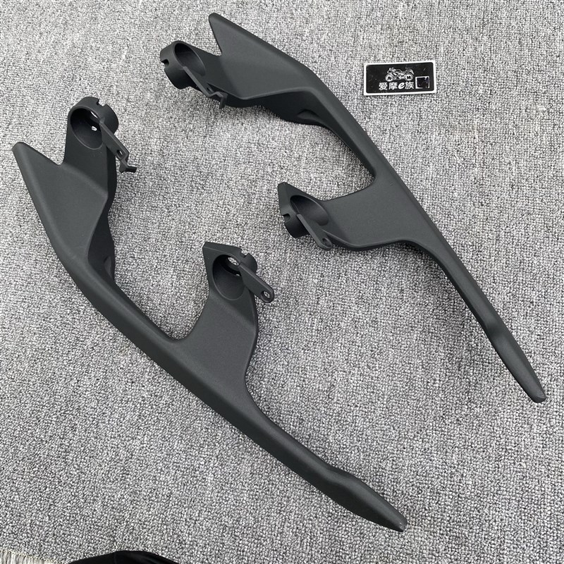 XMAX300铝合金后尾翼加厚摩托车改装配件 后扶手后货架双重功能设