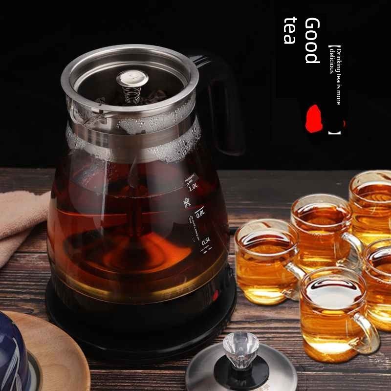 安化红茶制茶机普洱玻璃电热壶蒸茶壶蒸电热茶壶全自动保温