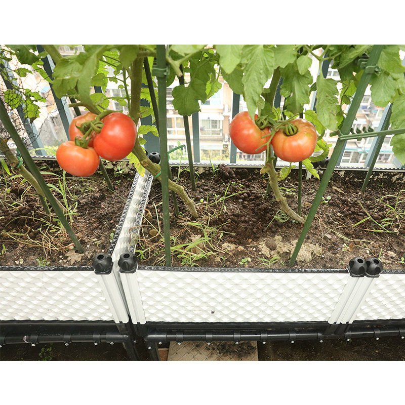 阳台种菜盆菜园塑料种植箱大号黄瓜家用长方花盆西红柿种菜盆植物