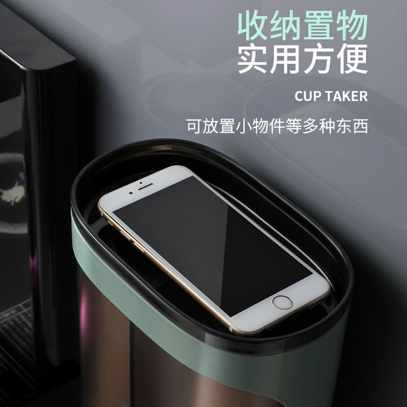 一次性杯子取杯器壁挂式家用纸杯架子饭店取水杯置物架办公室