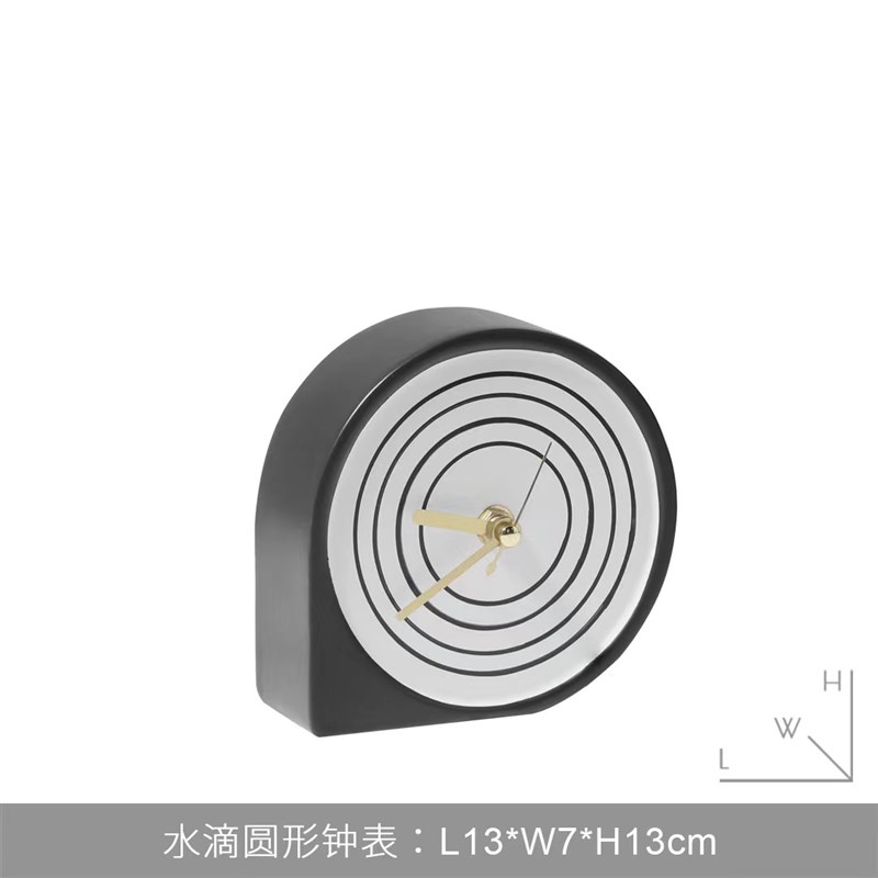 简约现代轻奢样板房间儿童房女孩房书桌卧室柜摆件装饰画花器饰品