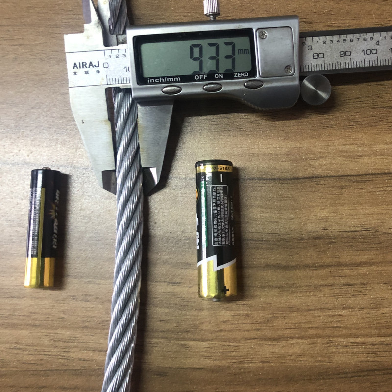 镀锌钢丝绳6 8 10 12 14 16mm毫米固定捆绑柔软性强 安全绳生命线
