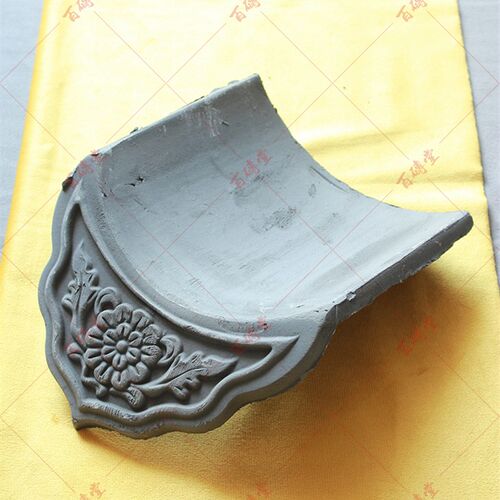 中式小青瓦片屋顶古建瓦仿古青瓦徽派马头墙瓦脊瓦滴水围墙灰瓦片