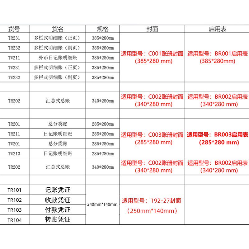 立信TR101记账凭证会计财务套打电脑账册连打凭证纸针打印凭证电