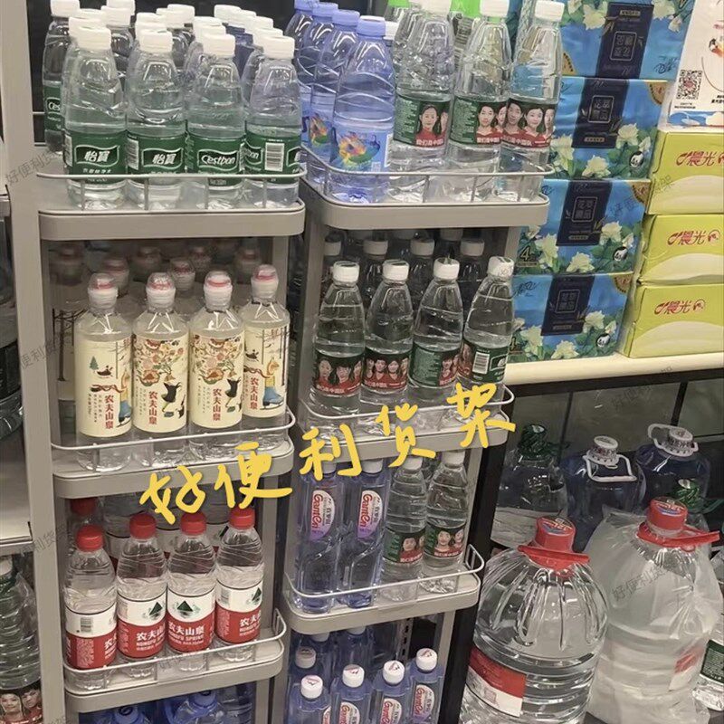 超市便利店饮料展示架/陈列架/矿泉水展示架促销架饮料水架