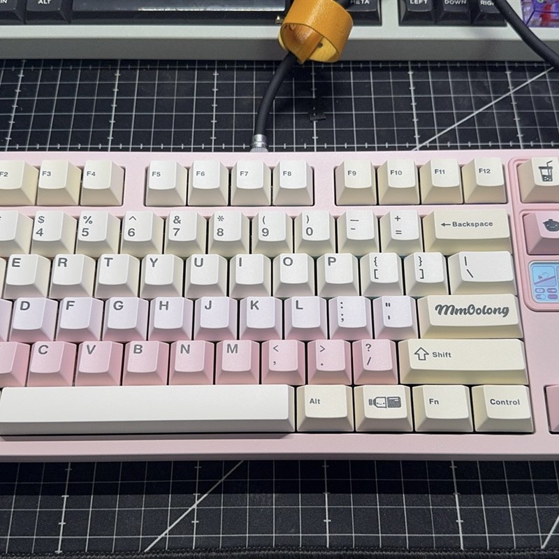 【顺丰包邮现货】QK80v2 mk2,套件,客制化三模带屏幕DIY机械键盘