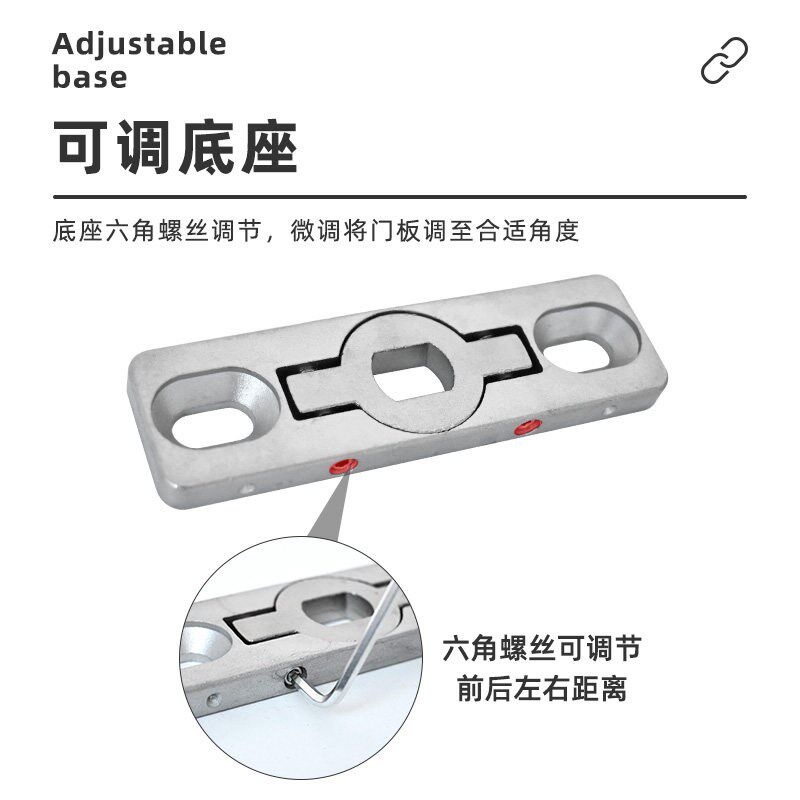 中轴偏轴门弹动器免挖坑有框门地弹簧旋转门卧室隐形门木门天地轴
