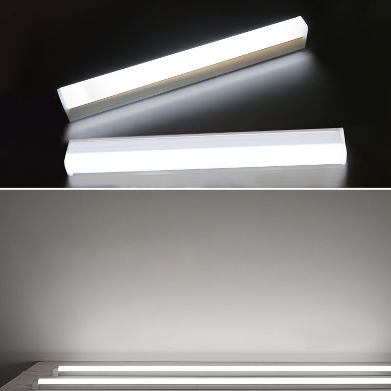 太阳能灯管LED长条形灯吸顶灯垃圾箱室内外LED灯节能T5管广告箱灯