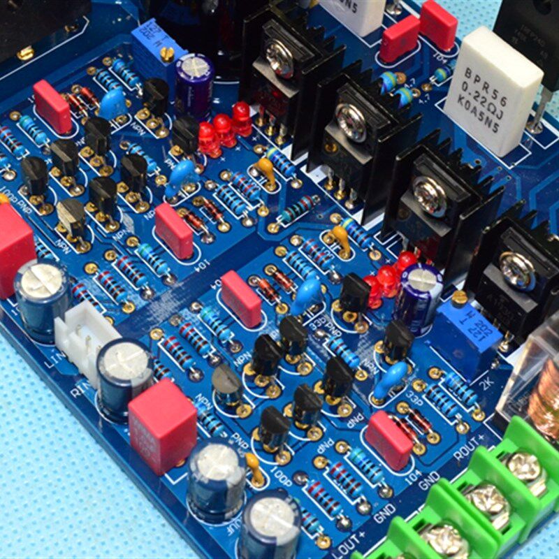 K30场效应管HiFi发烧级功放板 成品板已测试好 (可调A类 甲类)