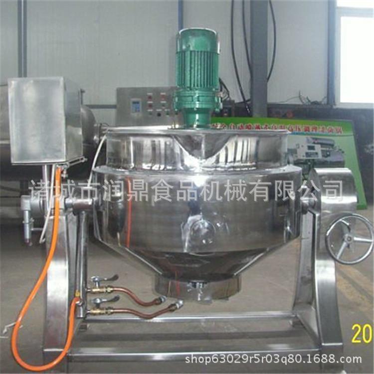 供应自火锅动底料炒货机 润鼎食堂用可全搅拆卸炒菜锅 大型商用拌