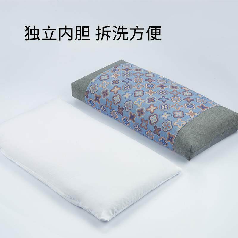 全荞麦决明子枕头睡眠护颈枕助硬枕护颈椎颈枕腰枕高枕壳皮全填充