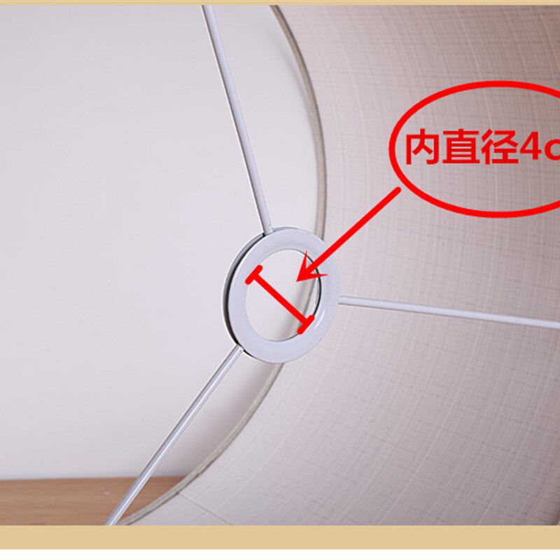 新款台灯罩外壳落地灯亚麻E27灯头卧室灯壁灯落地灯灯罩布艺包邮
