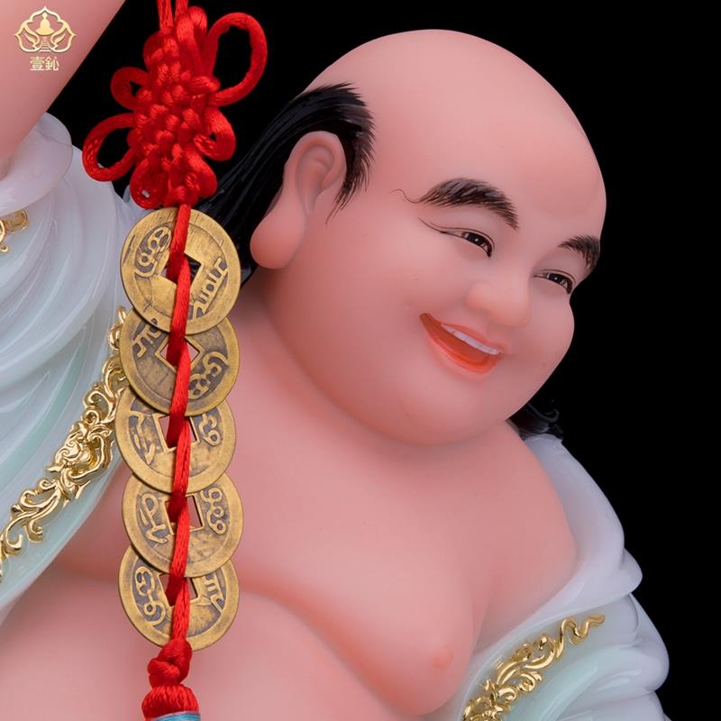 刘海戏金蟾海蟾子财神摆件金蝉海蟾子神像旺财客厅供奉喜财神佛像