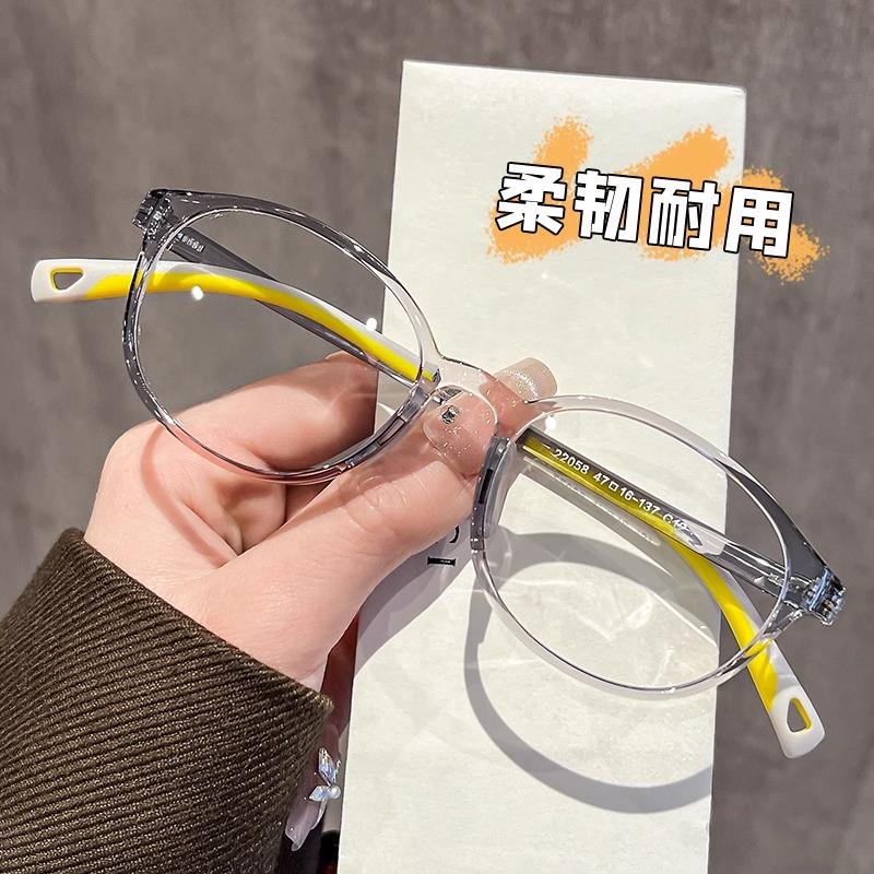 防蓝光看手机专用电脑眼镜儿童近视眼睛镜框专业配镜女超轻平光镜