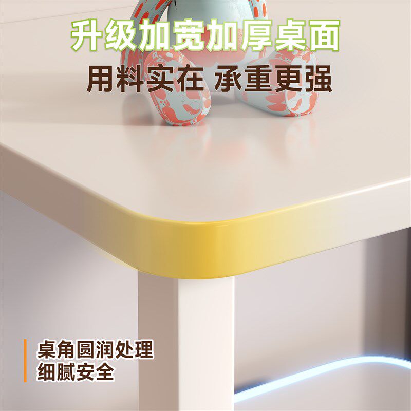 打印机置物架落地办公室移动收纳铁艺整理柜工位电脑主机托架小型