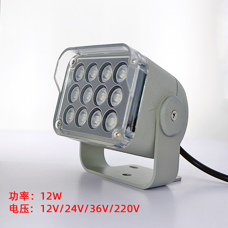 防水防爆机床工作灯机械设备照明24V220数控cnc三防投光灯led12V