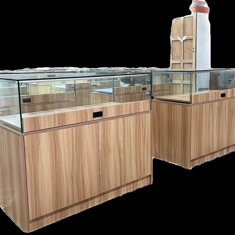珠宝首饰展览柜台博物馆玻璃展示柜玉器文物展示台商用样品展示柜